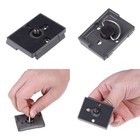 Quick Release Qr Plate For Manfrotto Compatible 200pl-14 Tripod A3h6 Camera Q9i3