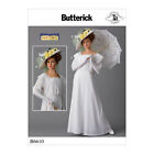 New Victorian Edwardian Dress Gown And Hat Pattern Butterick B6610 Sz 6-22