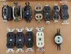 Lot Of 12 Bryant Antique vintage 120v 250v Wall Outlets   Switches  9 3  Read 