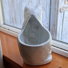 Vintage Planter Mother Cat Carrying Kitten Mcm Art