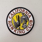 Vintage California Hawking Club Falconry Patch North America 3 