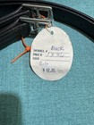  new  With Tags Blue Ribbon 1 x46  Black Stirrup Leather