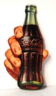 1952 Take Home Enough 2 Piece Cardboard Sign  Festoon Coca Cola Nm  1  Rare Nm