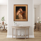 Large 19th Century English Pre-raphaelite Romeo   Juliet - Lucy Madox Brown