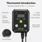 Reptile Thermostat Temperature Controller Digital Heat Mat For Seed Starting