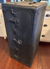 Antique Steamer Wardrobe Trunk Steampunk 