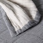 Hearth   Hand Magnolia Twin Windowpane Matelass   Coverlet Brand New Blue