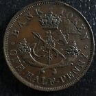 Pc-5c1 Halfpenny 1854 Token Plain  4  Province Of Upper Canada Bank Breton 720