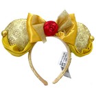 Disney Parks Beauty And The Beast Belle Minnie Mouse Ears Bow Mickey Headband Us