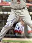 Albert Pujols Rare Autograph 16x20 Photo Signed Psa dna Coa Authentic Auto Cards