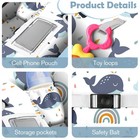 Shopping Cart Cover For Baby Girl Boy 2-in-1 High Chair Water Resistant High    