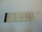 Vintage Matchbook Cover The Clintonaire Restaurant Clinton Ave  Rochester Ny