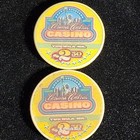 2   2 50 Grand Central Casino Chip Gambling Poker Chip Lakewood Washington Pc529