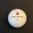 Signed  Callaway 1 - Autographed Golf Ball