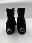Reebok Boxing Boot Men s Size 13 Black White Mayweather Strap Mma Training Rare
