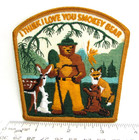 Vintage I Think I Love You Smokey Bear Jacket Patch Us Forest Service Forestry