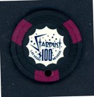 First Issue  100 Stardust Las Vegas  Nevada Casino Chip
