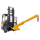 3ton Adjustable Mobile Crane Lifting Hoist Truss Jib Boom Hook Crawler Crane Arm