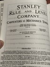 Early 20th Century Stanley Tools  A Price Guide By Jack P  Wood