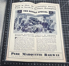07 27 1941 Pere Marquette Railroad Public Timetable