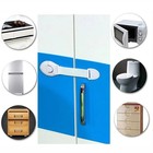 Child Safety Strap Locks 10   pack Adjustable Cabinet   Drawer Baby Proofing Locks