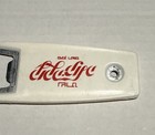 Coca-cola Vintage Hebrew Plastic Bottle Opener Israel Very Rare