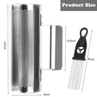 Metal Guiro  12  4  Stainless Steel Dominicana Guira Shaker  Latin Percussion   