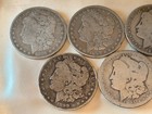 Lot Of Five  5  Mixed Date Morgan Silver Dollar - 90  Silver  1 Coins