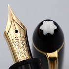  excellent    Montblanc Meisterstuck 146 Fountain Pen 14k 585 Nib Ef  W-germany