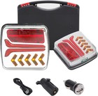 Wireless Magnetic Trailer Tail Light Kit  Rechargeabletowing Light Kit For Truck