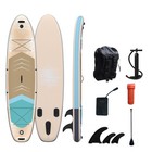 Danrelax Inflatable 10 5  Stand Up Paddle Board With Kayak Seat  Orange   Blue