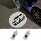 2 Pack Led Car Door Projector Courtesy Lights Ghost Shadow Welcome Lamp Mdx