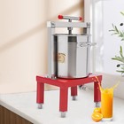 Manual Honey Press Wax Machine Beekeeping Honey Presser Stainless Steel 448oz