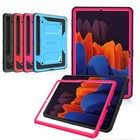 For Samsung Galaxy Tab S7 Plus s8 Plus s7 s8 With Stand Shockproof Rugged Case
