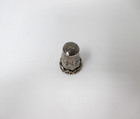 Sterling Silver 925 Mexico Taxco Scroll Border Thimble Vintage
