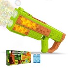 Bubble Gun  Automatic Bubble Blaster With Led Light  Easy Refill Bubble Machine