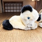 Vintage 1977 Dakin Siamese Cat Plush Pair Blue Eyes Stuffed Animal Kitty Toys