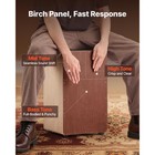 Large Cajon Box Drum  wooden  birchwood Percussion Instrument With Snare Wires