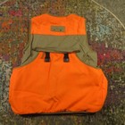 Cabela s Hunting Vest Mens S Blaze Orange Upland Fowl Hunting Bird Pouch Euc