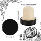 24 Pieces Wine Bottle Corks T-shape Stopper Cork wine Cork Stoppers Wooden Stopp