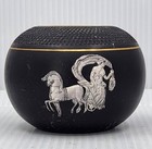 Antique Vintage Pratt Fenton  old Greek  Match Holder Striker