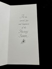1 Vtg Unused Marjorie Cooper Xmas Greeting Card Cute Angels Adoring Baby Jesus