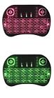 2 4ghz_backlit Mini Wireless Handheld Keyboard Mouse Touchpad - 7 Color -2 Pack