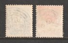 Great Britain  Scott   127-128  Used  F    p   1p King Edward Vii  1902  Cds Canc