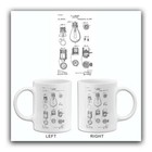 1890 - Lamp Base - Thomas A  Edison - Patent Art Mug