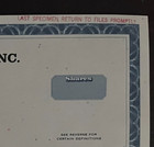 Whitehall Fund Inc  Specimen Stock Certificate Maryland American Bank Note Co