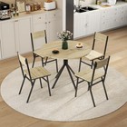 Round Dining Table Set For 4 31 5  Small Round Kitchen Table With 4 Chairs