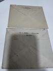 Palestine  1937 Pair Of Vintage Cover