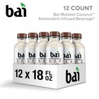 Antioxidant Coconut Water With Vitamin C  12 Pack  18 Fl Oz Bottles