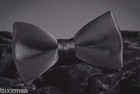 Quality New Men s Adj banded Black Bow Tie Tuxedo Satin Pre Tied Made In Usa
